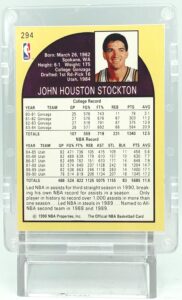 1990 NBA Hoops John Stockton #294 (5)