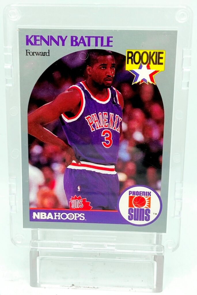 1990 NBA Hoops Kenny Battle RC #233 (2)
