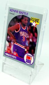 1990 NBA Hoops Kenny Battle RC #233 (4)