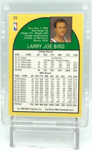 1990 NBA Hoops Larry Bird #39 (5)