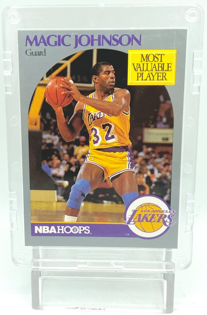 1990 NBA Hoops MVP Magic Johnson #157 (2)