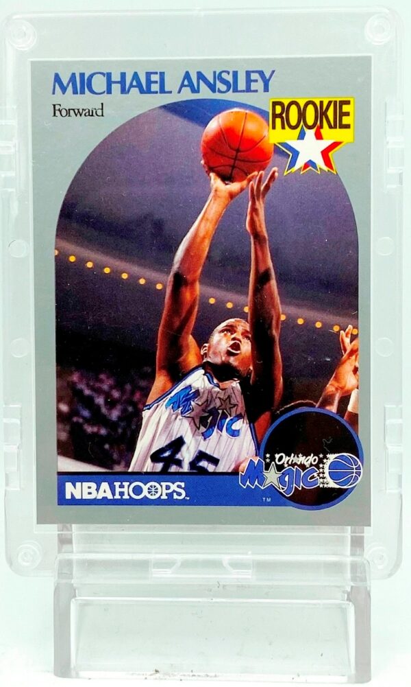 1990 NBA Hoops Michael Ansley RC #215 (1)