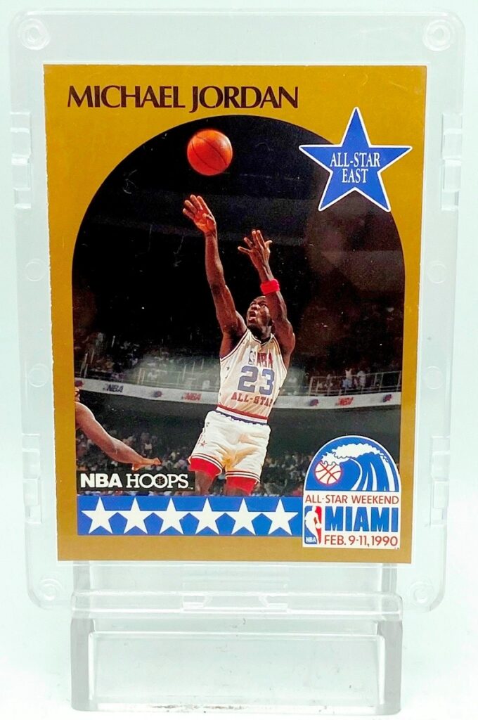 1990 NBA Hoops Michael Jordan Card #5 (2)