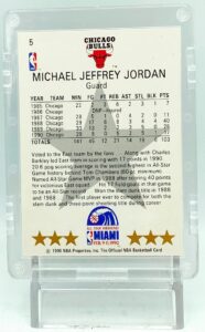 1990 NBA Hoops Michael Jordan Card #5 (5)