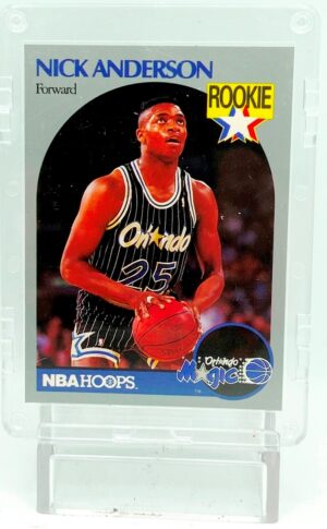 1990 NBA Hoops Nick Anderson RC #214 (1)