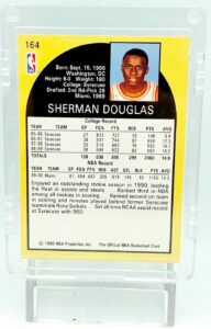1990 NBA Hoops Sherman Douglas RC #164 (5)
