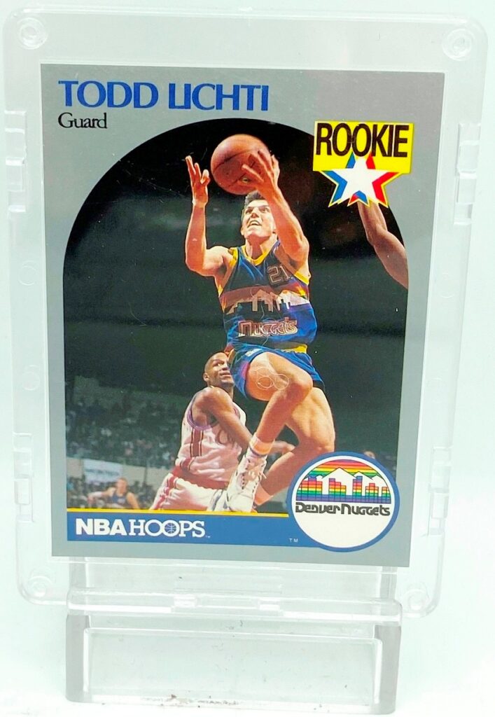 1990 NBA Hoops Todd Lichti RC #98 (2)