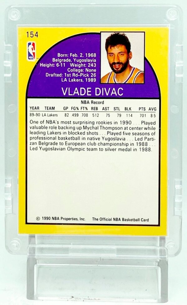 1990 NBA Hoops Vlade Divac RC #154 (5)