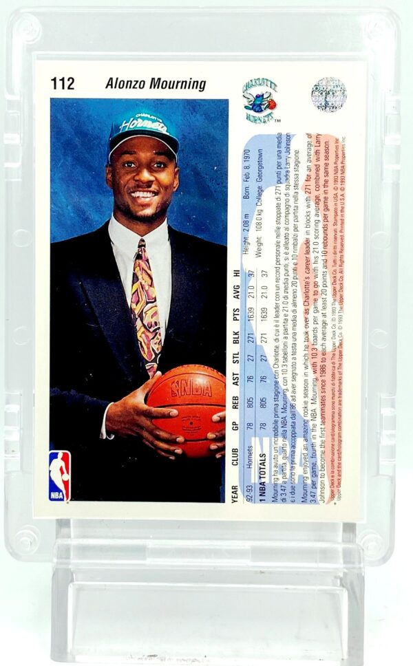 1992 UD Alonzo Mourning RC#112 (2) 1992 UD Alonzo Mourning RC#112 (2)