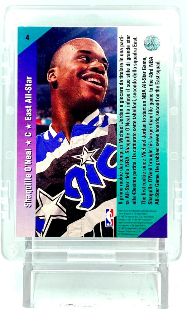 1992 UD EAST Shaquille O'Neal #4 (2)