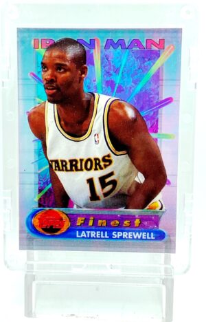 1994 Topps Finest Latrell Sprewell Clear (1)