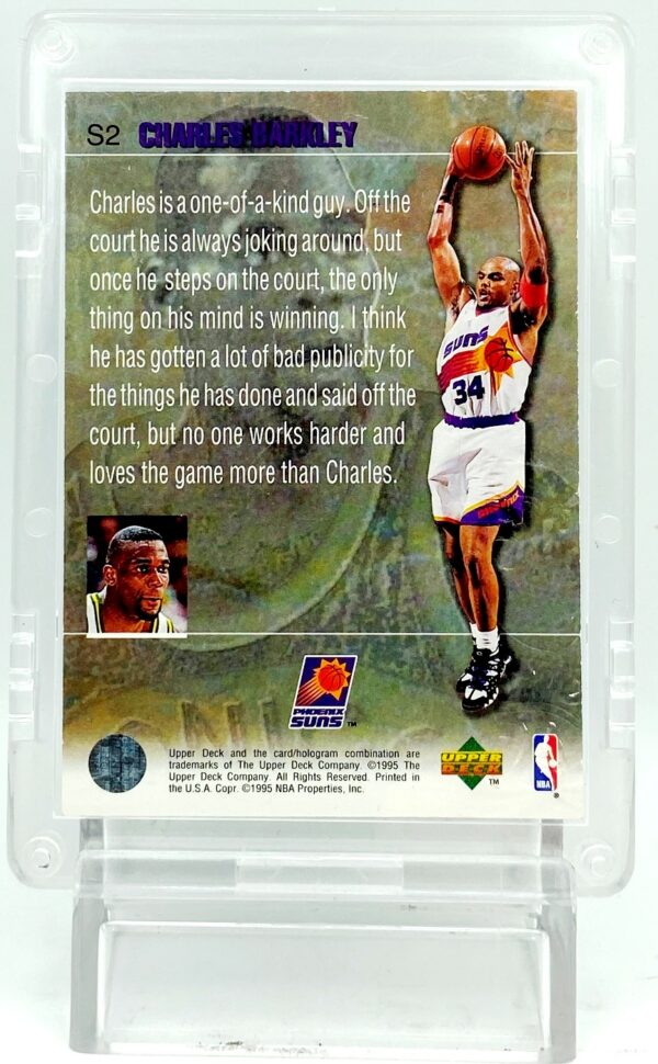 1995 UD Slam Dunk Stars Charles Barkley #S2 (2) 1995 UD Slam Dunk Stars Charles Barkley #S2 (2)