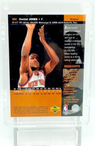 1997 UD Rookie Dontae Jones RC #262 (2)