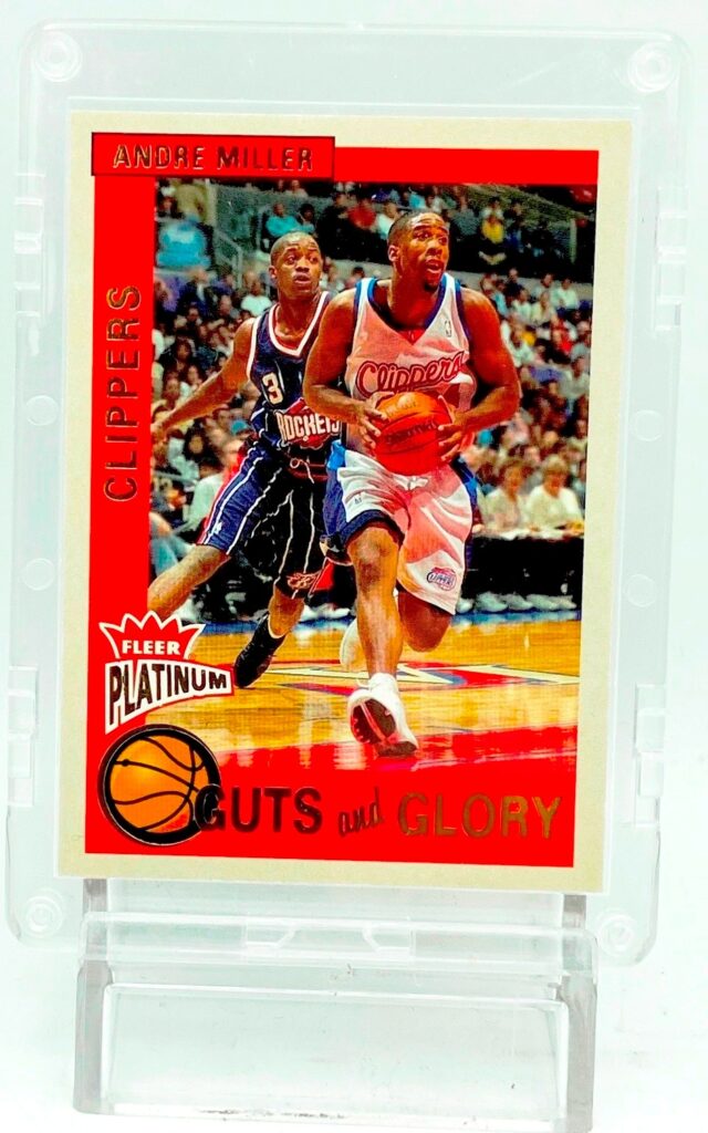 2002 Fleer Platinum Gold GG Andre Miller #8 (1)