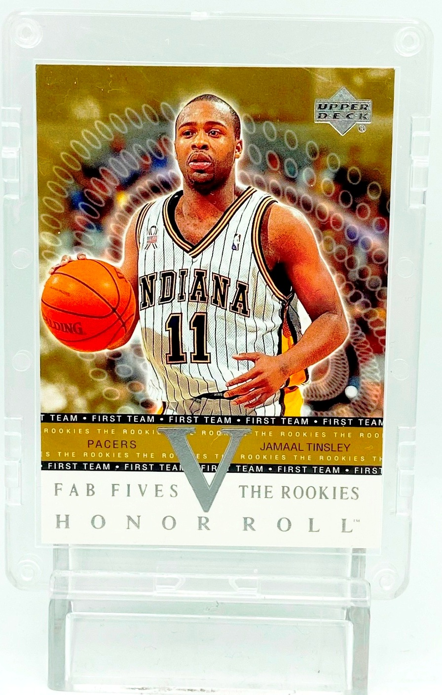 2002 UD F5 HR Rookies Jamaal Tinsley RC #F5-R2(1)