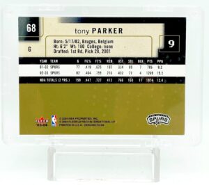 2003-04 Fleer Genuine Inside Tony Parker #68 (2)