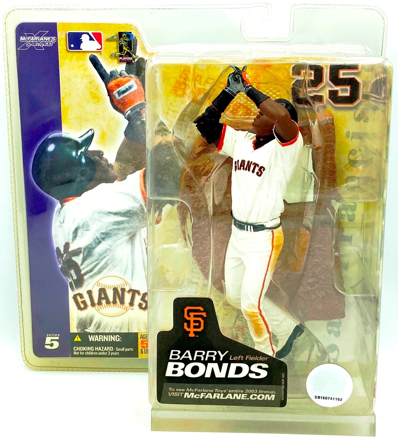 2003 MLB S-5 Barry Bonds (White Reg) (1)