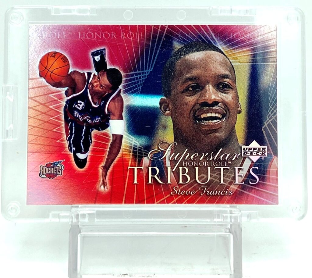 2003 UD Honor Roll Steve Francis Holo #ST3 (1)