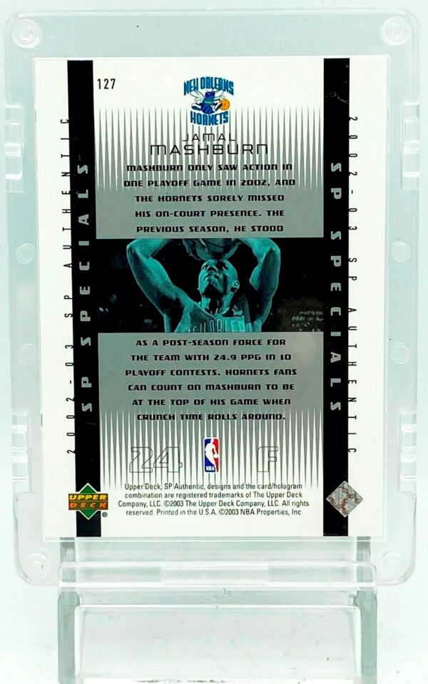 2003 UD SP Special LE Jamal Mashburn #127 (2)