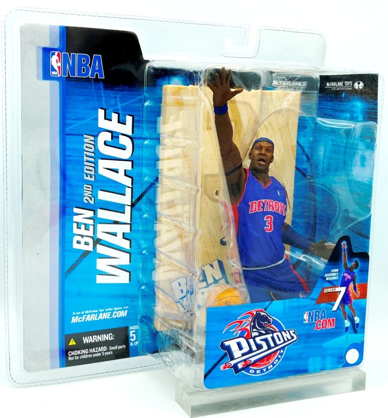 2004 McFarlane NBA Sportspicks Ben Wallace w/Corn Rolls Chase S-7