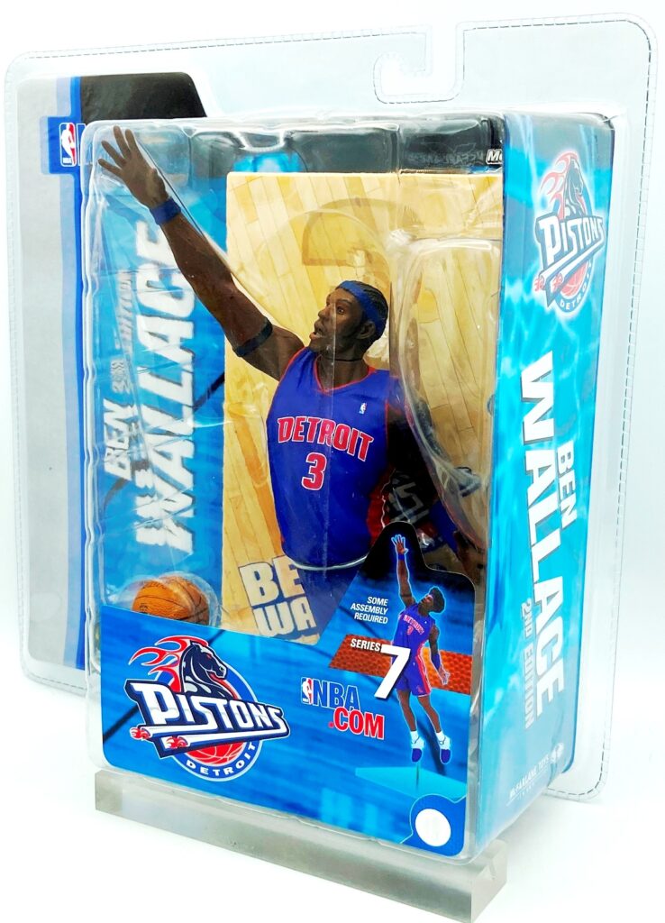 2004 McFarlane NBA Sportspicks Ben Wallace w/Corn Rolls Chase S-7