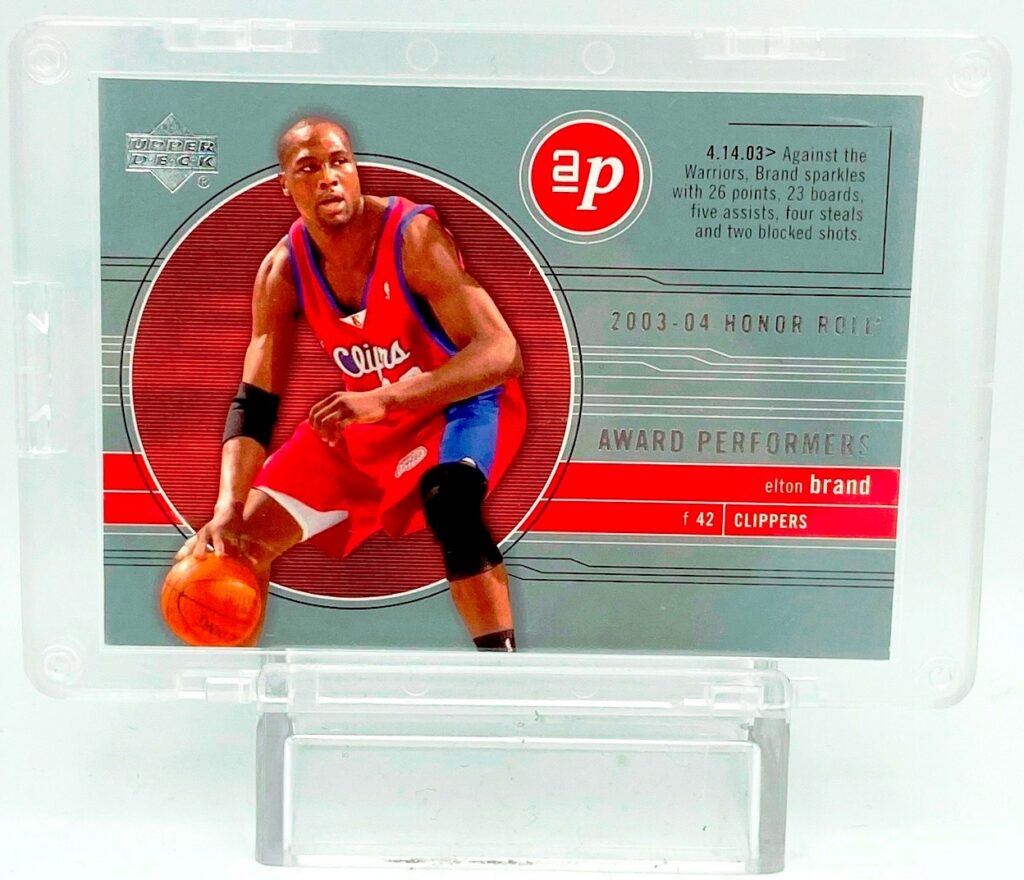 2004 UD AP HR Elton Brand #AP14 (1)