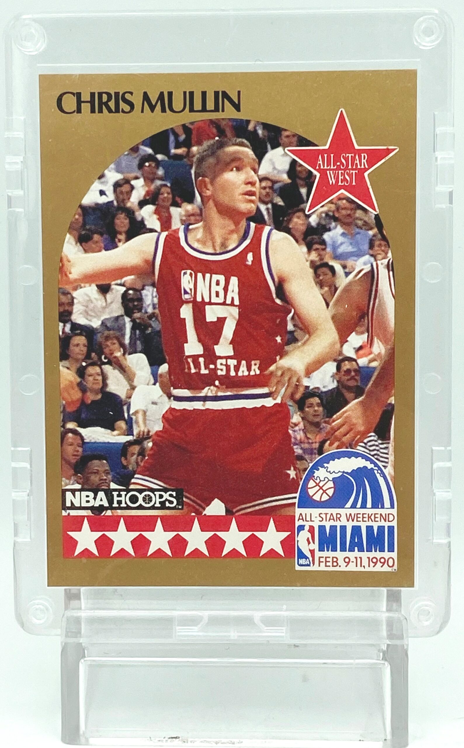Vintage 1990 NBA Hoops AllStarWest Chris Mullin 22 (AllStar Weekend
