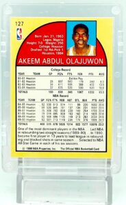 1990 NBA Hoops Akeem Olajuwon #127 (5)