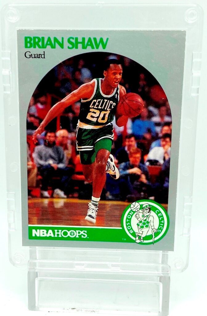 1990 NBA Hoops Brian Shaw #48 (2)