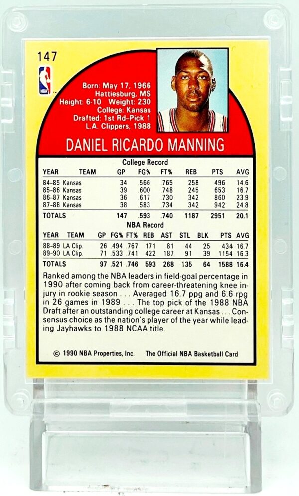 1990 NBA Hoops Danny Manning #147 (5)