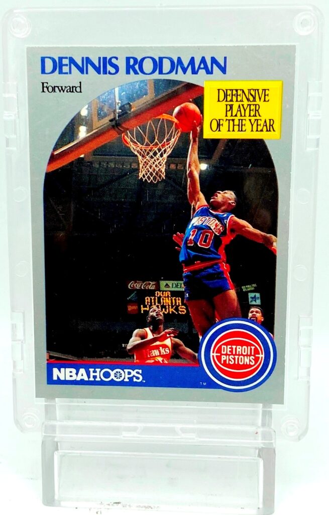 1990 NBA Hoops Dennis Rodman DPY #109 (2)