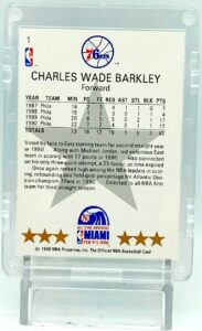 1990 NBA Hoops East Charles Barkley #1 (5)