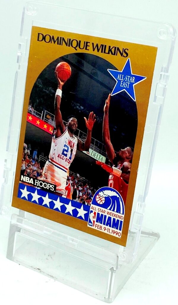 1990 NBA Hoops East Dominique Wilkins #12 (4)