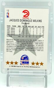 1990 NBA Hoops East Dominique Wilkins #12 (5)