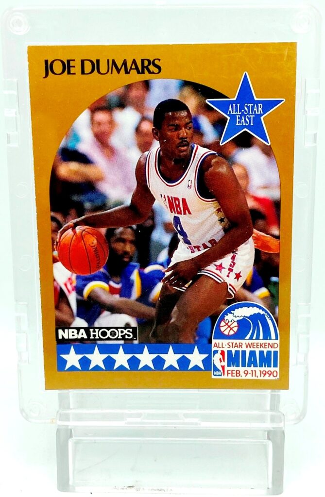 1990 NBA Hoops East Joe Dumars #3 (2)