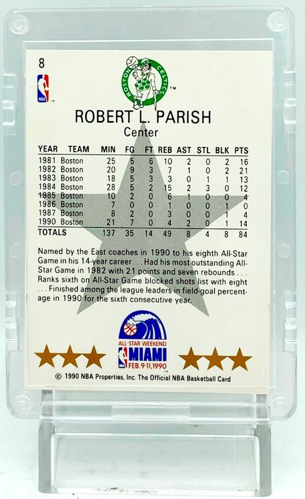 1990 NBA Hoops East Robert Parish #8 (5) 1990 NBA Hoops East Robert Parish #8 (5)