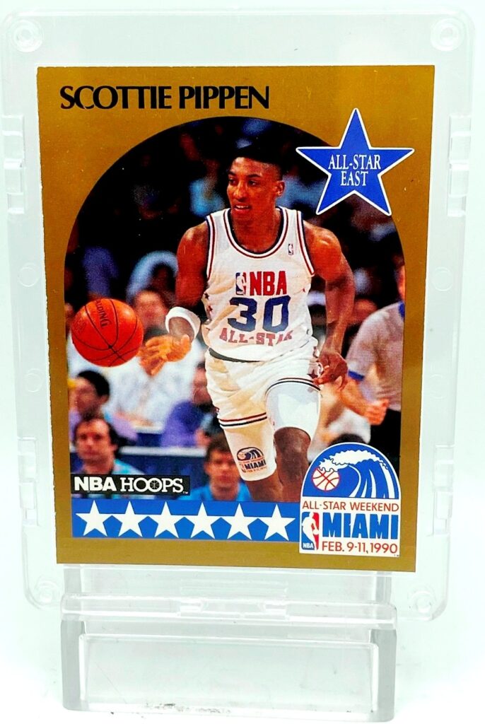 1990 NBA Hoops East Scottie Pippen #9 (2)