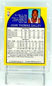 1990 NBA Hoops John Salley #110 (5)
