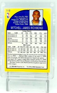 1990 NBA Hoops Mitch Richmond #118 (5)