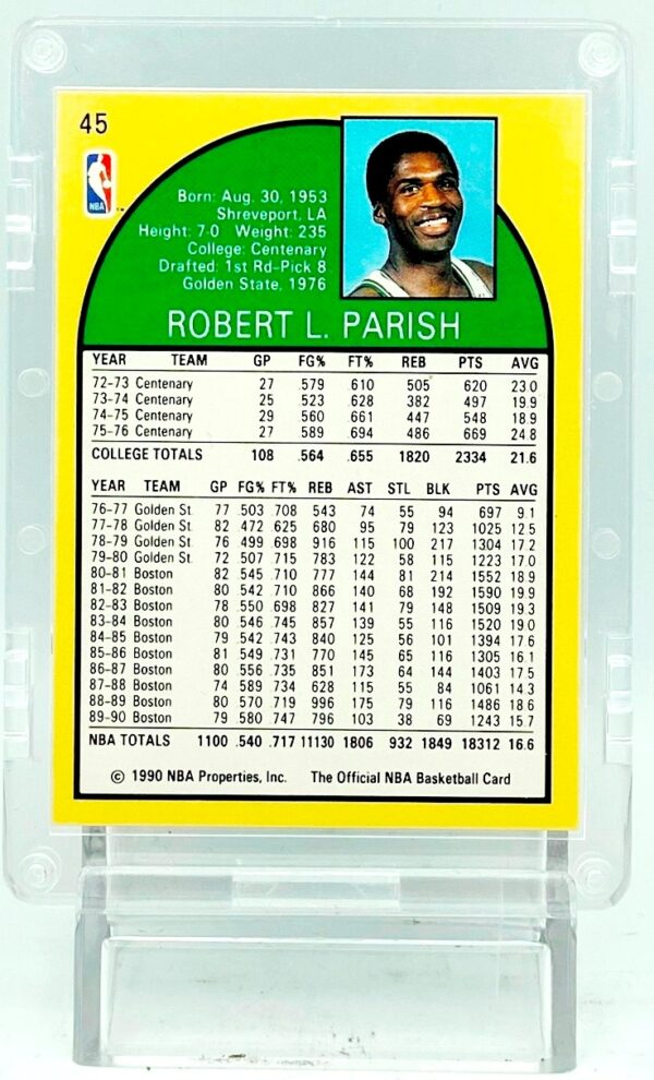 1990 NBA Hoops Robert Parish #45 (5) 1990 NBA Hoops Robert Pari