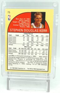 1990 NBA Hoops Steve Kerr #75 (5)