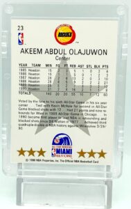 1990 NBA Hoops West Akeem Olajuwon #23 (5)