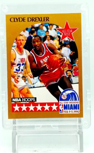 1990 NBA Hoops West Clyde Drexler #16 (1)