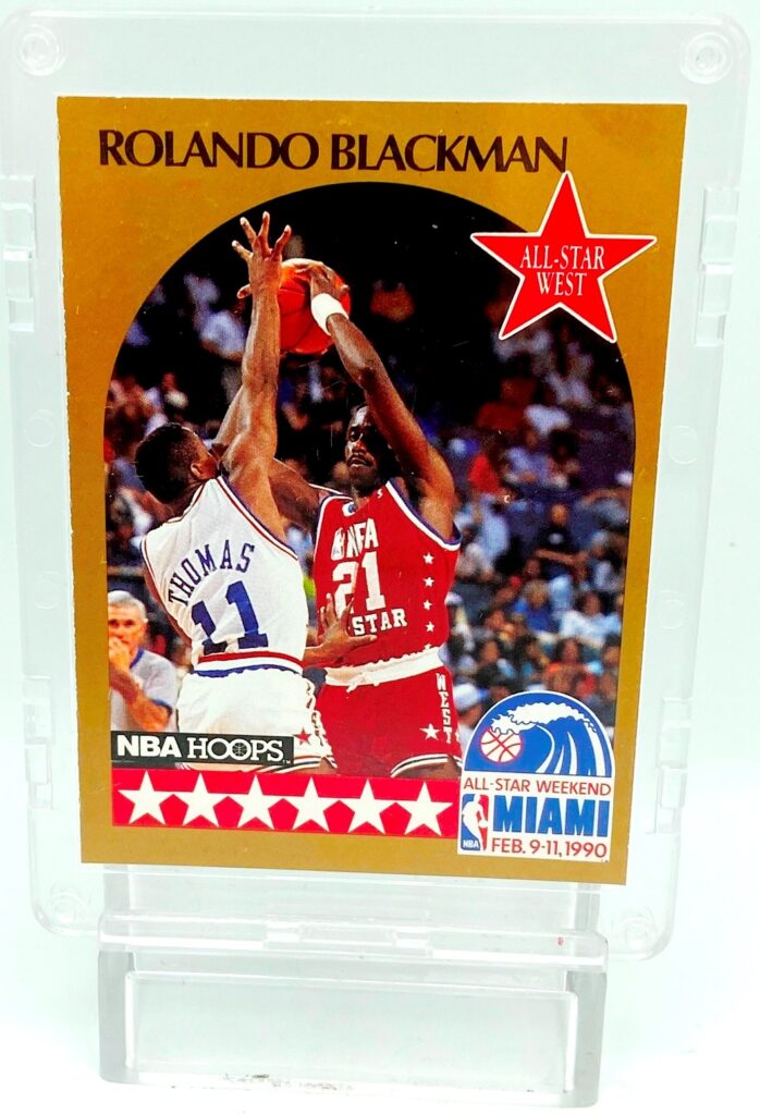 1990 NBA Hoops West Rolando Blackman #14 (2)