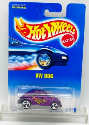 1991 HW CC #171 Speed Fleet VW Bug (Purple) Razor (1)