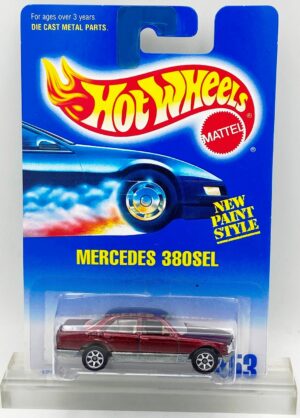 1991 HW CC #253 Speed Fleet Mercedes 300 SEL Chrome 7S(1)