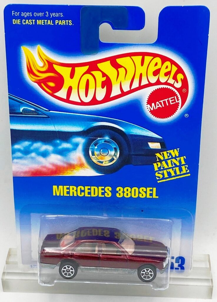 1991 HW CC #253 Speed Fleet Mercedes 300 SEL Chrome 7S(2)
