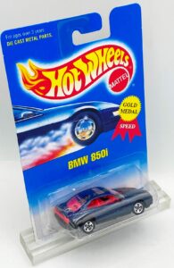 1991 HW CC #255 Speed Fleet BMW 850i Chrome 5-Spoke (3)