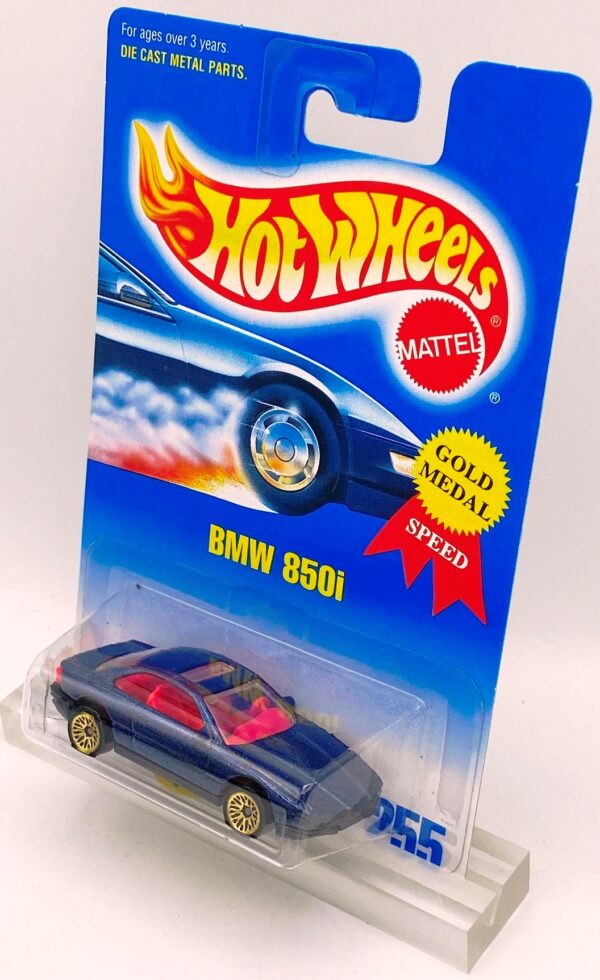 1991 HW CC #255 Speed Fleet BMW 850i Gold Lace (4)