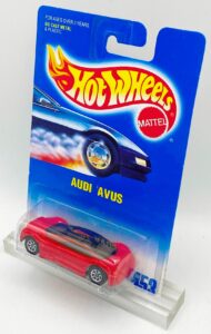1991 HW CC #453 Audi Avus (Red) 7-Spoke (4)